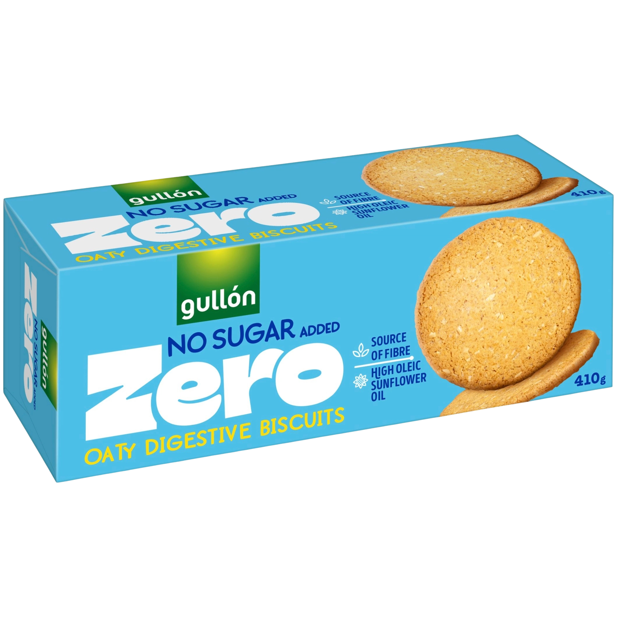 Gullón Zero Oaty Digestive biscuits 410g no added sugar