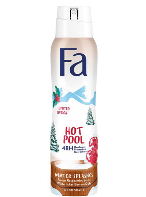 Fa Winter Splashes Hot Pool Дезодорант 150мл