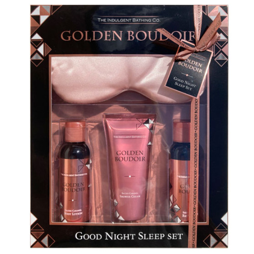 GOLDEN BOUDIOR Подарочный набор для сна «Спокойной ночи» Соленая карамель