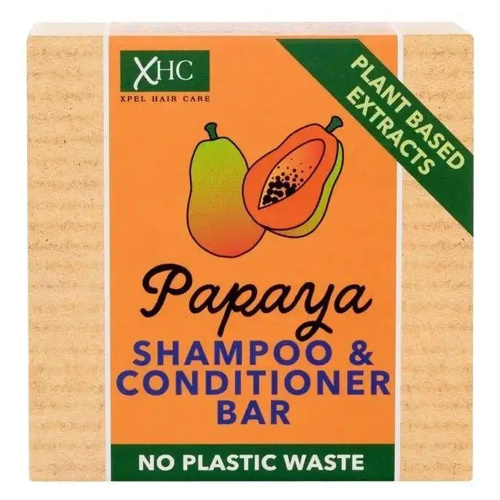 XHC Papaya Твердый шампунь и кондиционер 60г  