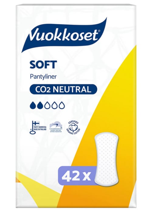 Vuokkoset pantyliner 42pcs soft