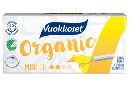 Vuokkoset Organic Тампоны Мини 16 шт