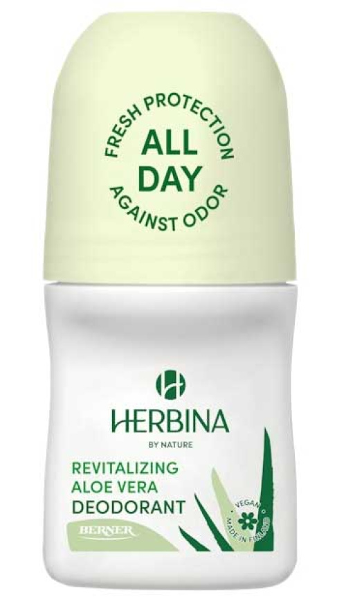 Herbina дезодорант шариковый Восстанавливающий Алоэ Вера 50мл