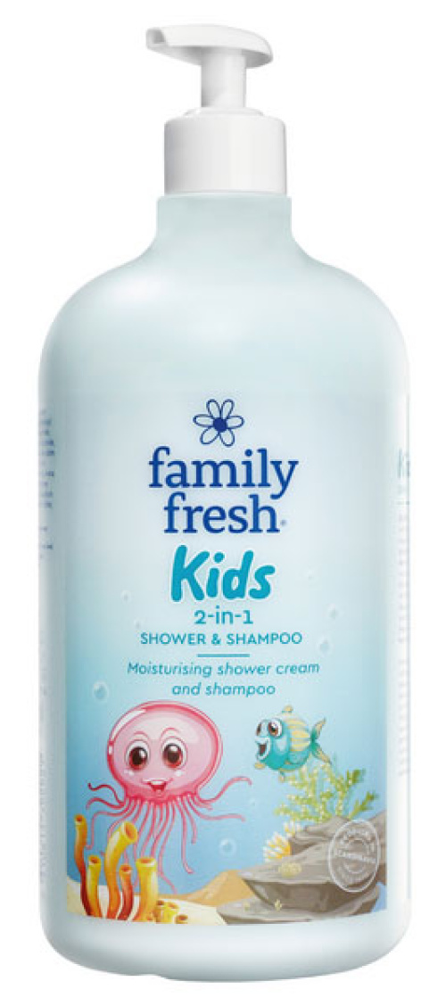 FF Kids shower&shampoo suihkusaippua 1L