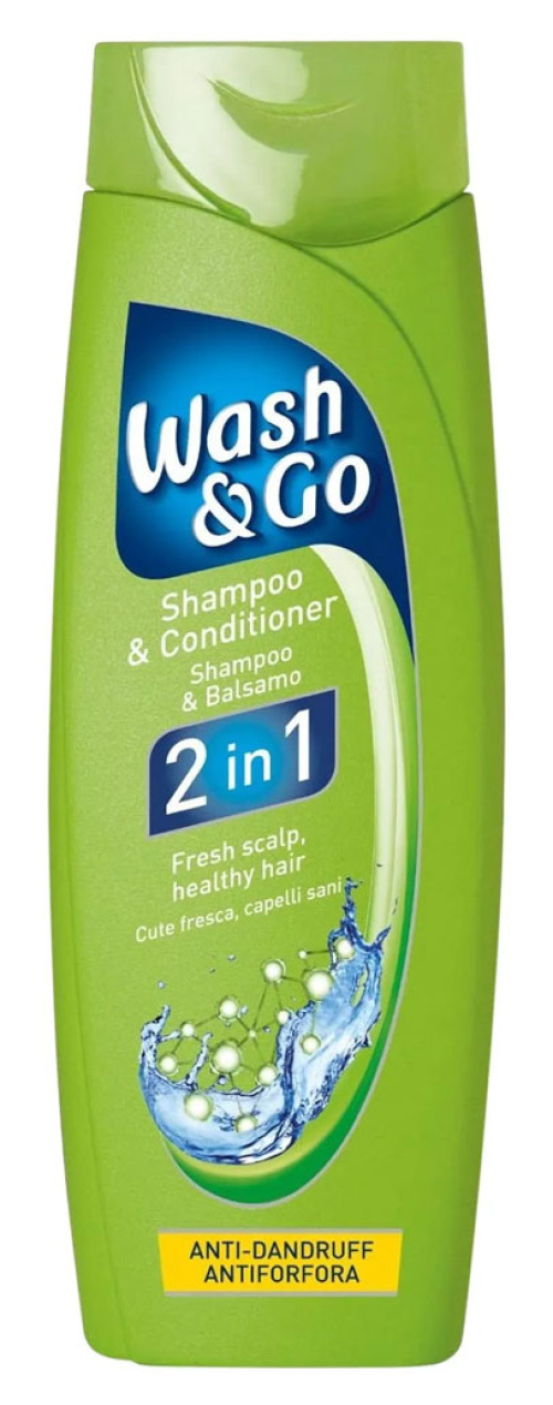 Wash & Go 2 In 1 - Шампунь против перхоти 200мл