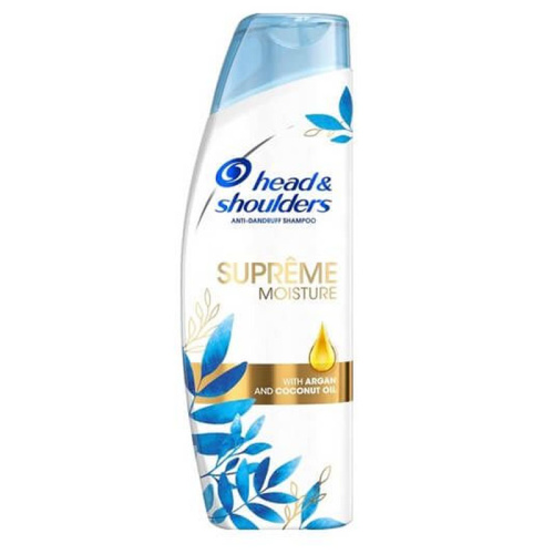 Head & Shoulders Supreme Moisture Шампунь против перхоти с аргановым и кокосовым маслами 225мл 