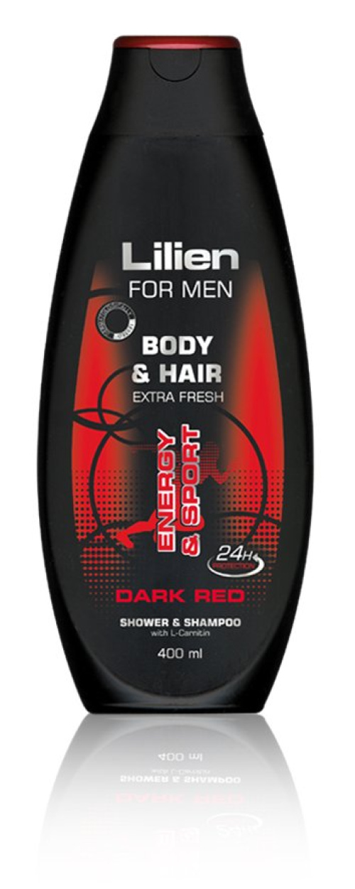 Lilien Dark Red Гель для душа для мужчин 400 мл
