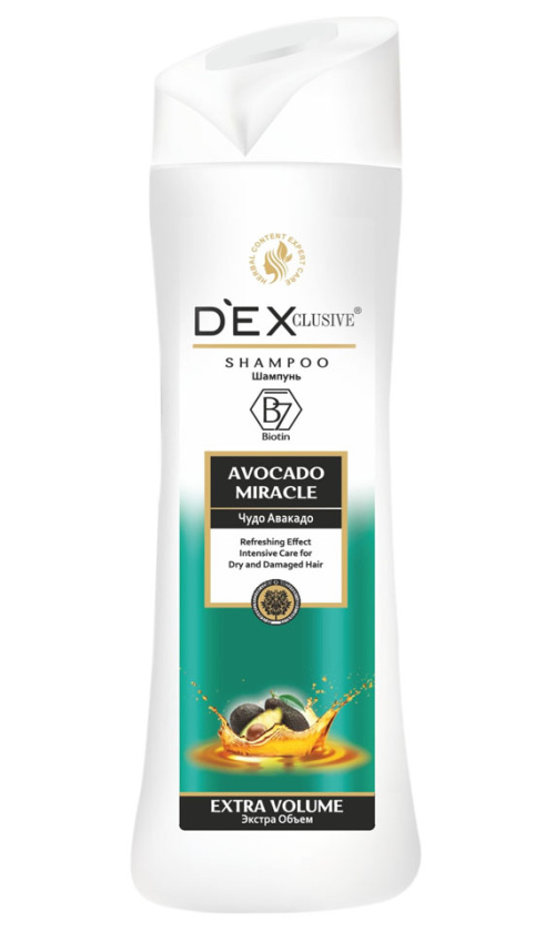 Шампунь Dexclusive Miracle Avocado, 400 мл 
