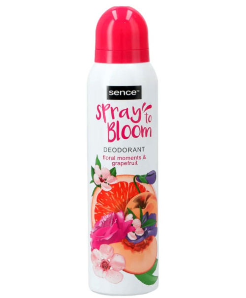 Sence Spray to Bloom Floral Moments & Grapefruit Дезодорант 150мл 