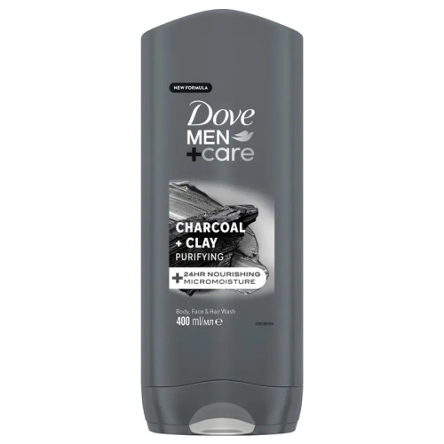 Dove Men+Care мужской гель для душа c углем и глиной 400 мл