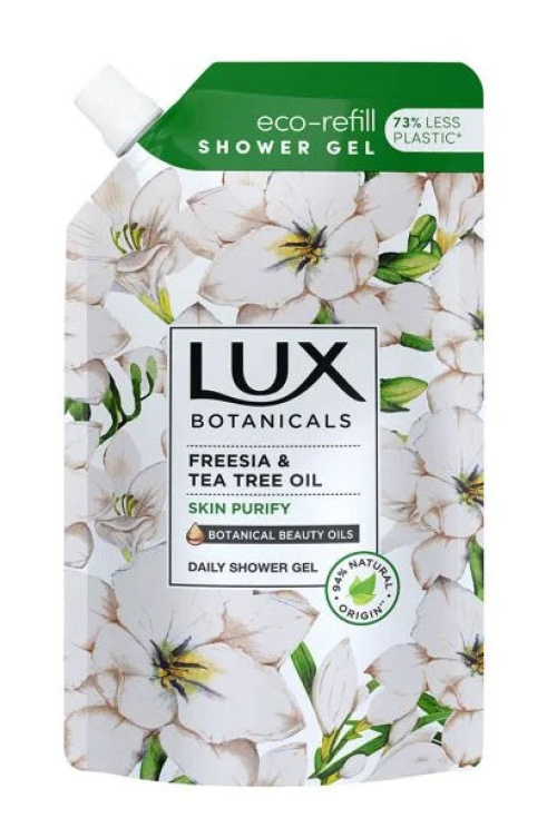 Lux Freesia&TeaTree Oil Гель для душа, Сменный блок 500мл