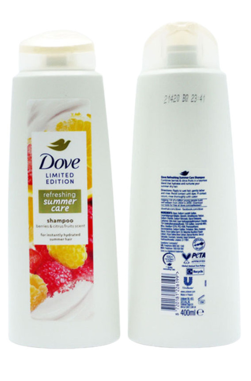 Dove Шампунь Refreshing Summer Care, 400мл