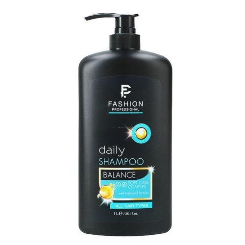 Шампунь для всех типов волос Fashion Professional Daily Shampoo(balance), 1л 