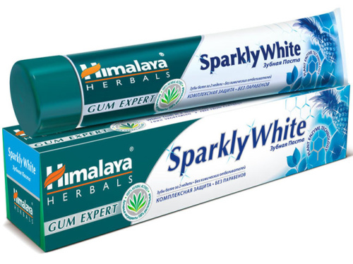 Himalaya Herbals Sparkly White Травяная зубная паста 75мл 