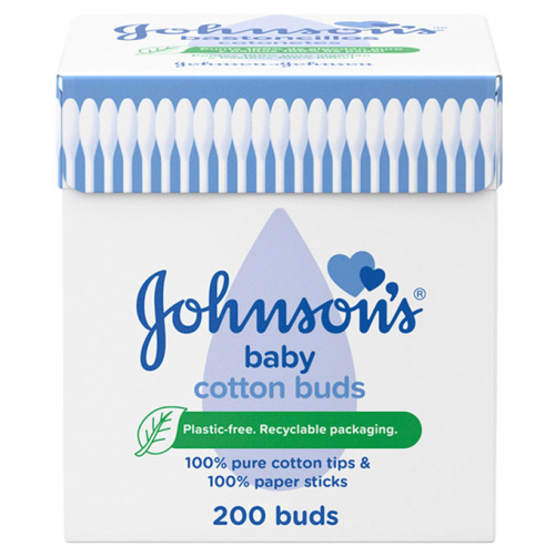 Хлопковые палочки Johnsons Baby 200 