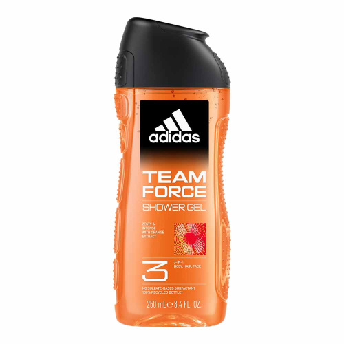 Adidas Shower 250ml 3in1 Team Force 3616304240560