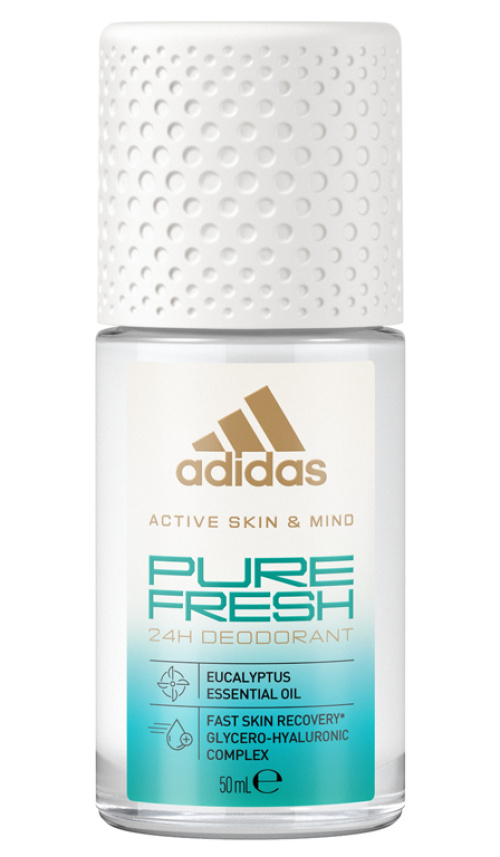 Дезодорант-ролик Adidas Active Skin & Mind «Pure Fresh», 50 мл 