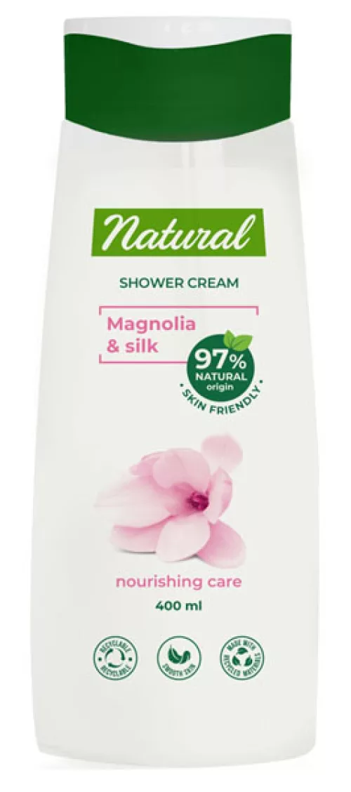 Жидкое мыло для душа Aroma Magnolia & Silk, 400 мл 