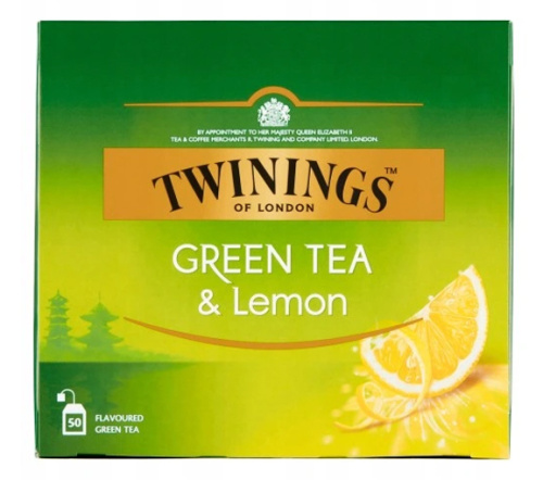 Twinings tee Vihreätee -sitruuna 50pcs