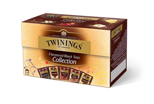 Twinings Ароматизированный черный чай ассорти 8х20х2г 