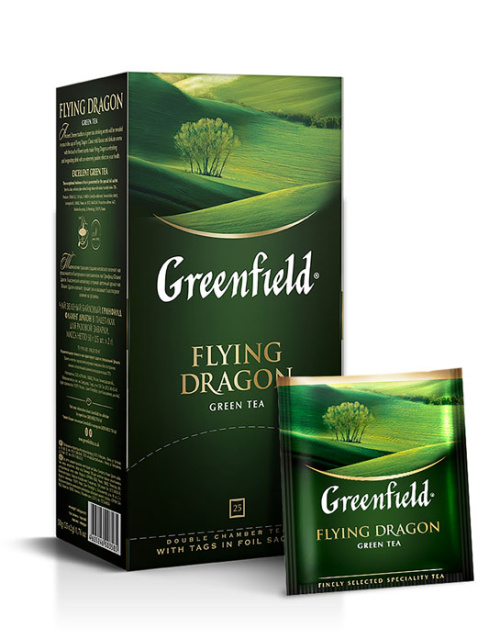 Greenfield чай драгон фрут 25 пакетиков