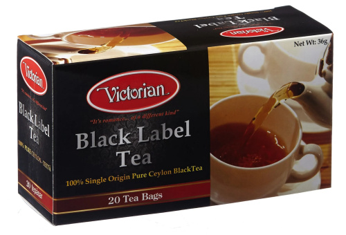 Victorian чай чёрный цейлонский в пакетиках 20 шт