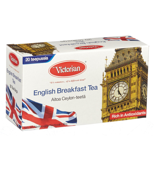 Victorian чай английский завтрак в пакетиках 100 шт