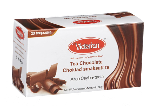Victorian чай шоколадный в пакетиках 36 г, 20 шт