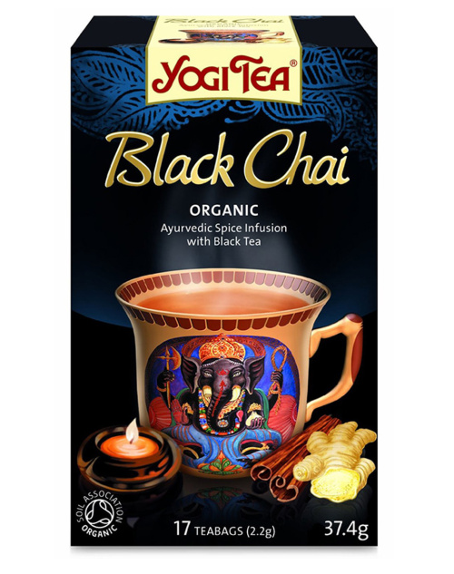 YogiTea  Черный чай в пакетиках 17x2,2 г Органический 