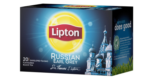 Lipton чай русский эрл грей в пакетиках 20 шт