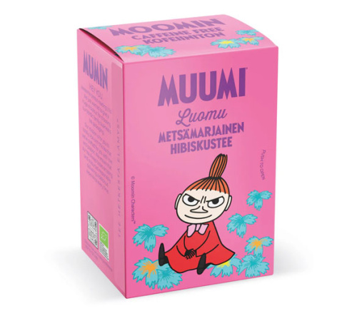 Чай каркаде «Muumi» лесные ягоды, 20 пакетиков × 1,75 г 