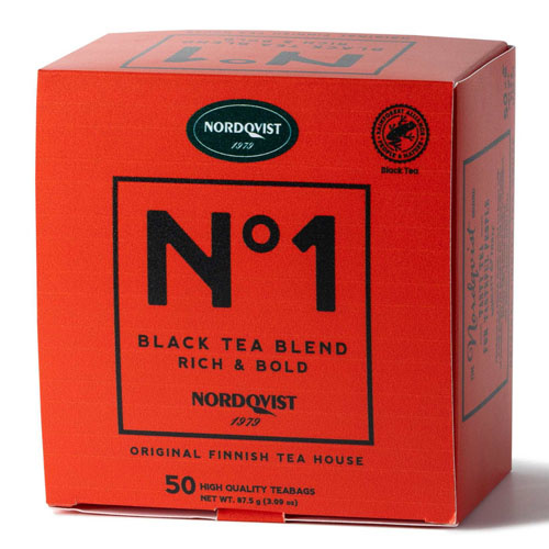 Nordqvist Blend No1 black tea 50bags RFA