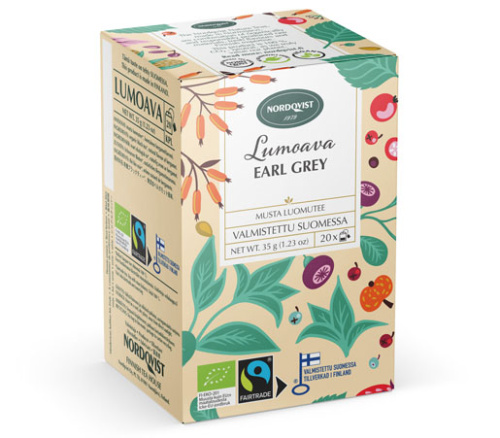 Nordqvist Lumoava Earl Grey 20x1,75g