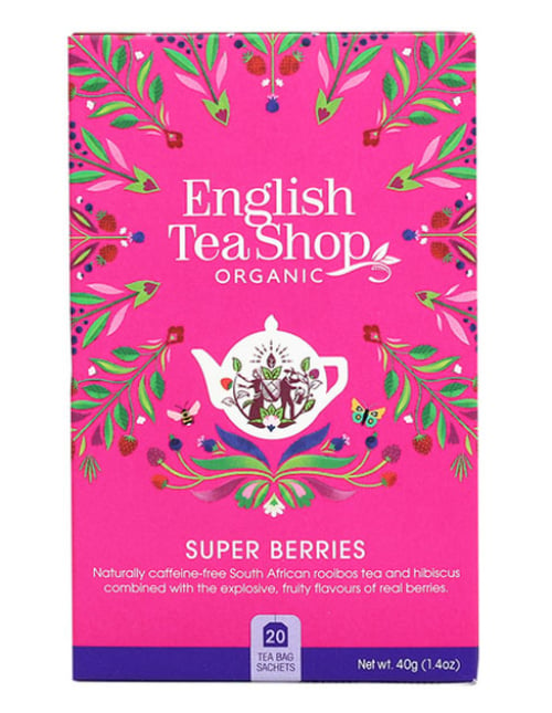 English TeaShop Органический травяной напиток Супер Ягоды 20 шт