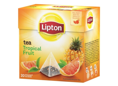 Lipton чай тропический фрукт в пакетиках 20 шт