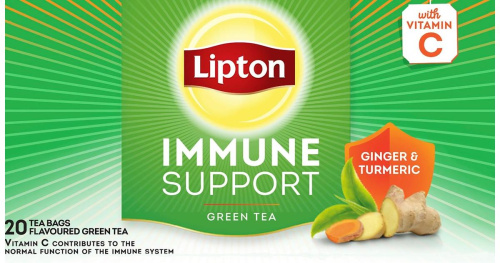 Lipton Зеленый чай Иммунная поддержка 26г