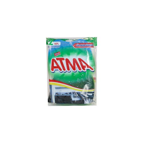ATMA 3-х слойная губка для мытья посуды 2 шт