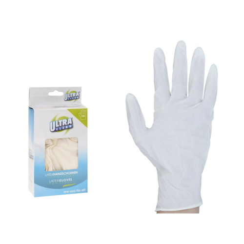 Ultra Clean Одноразовые латексные перчатки 10шт