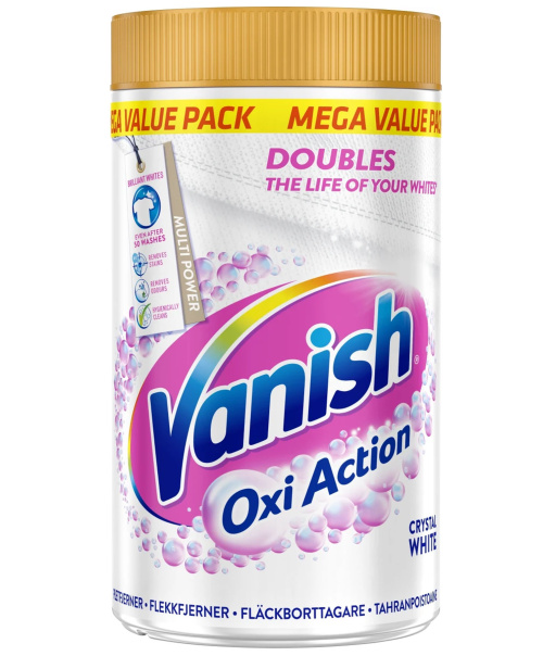 Vanish Oxi Intelligence White Пятновыводитель для белого белья 1.5 кг 