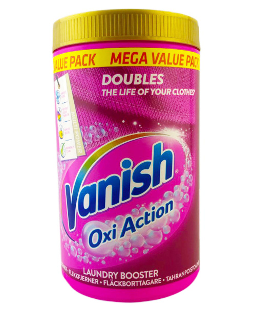 Vanish Oxi Intelligence White Пятновыводитель для цветного белья 1.5кг
