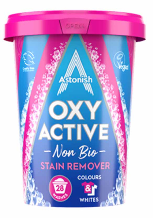 Astonish Oxy Active Non Bio Пятновыводитель 625г 
