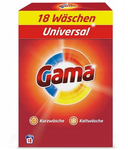 Стиральный порошок Gama Universal 1,08 кг 