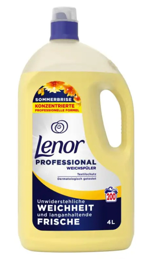 Lenor Концентрированный кондиционер для белья с ароматом летнего бриза 4 л