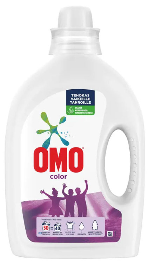 Omo Liquid Color Жидкий ситральный порошок 2 л