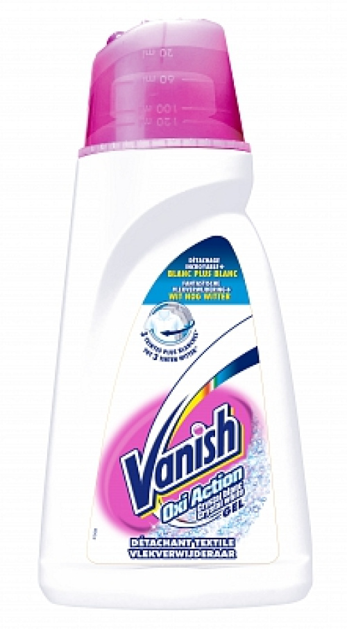 Vanish gel oxi action pink гель для стирки 1 л