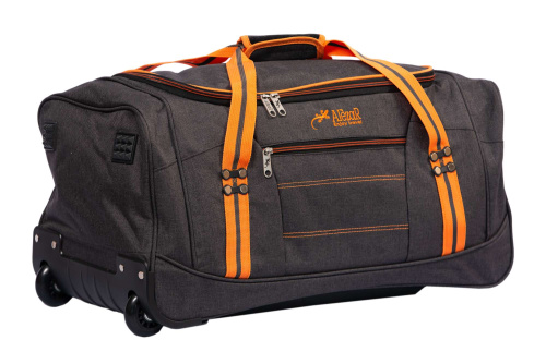 Alezar сумка спортивная на двух колесах оранжевая 28