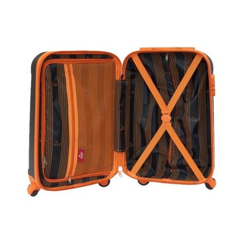 Alezar Control Набор чемоданов Серый/Оранжевый (20