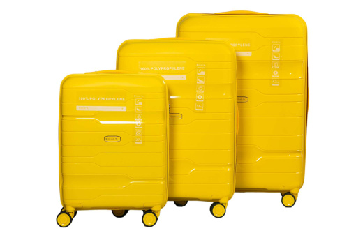 Alezar Lux Neo Набор чемоданов Желтый (20