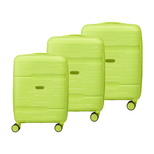 Alezar Lux Neo Набор чемоданов Зеленый (20