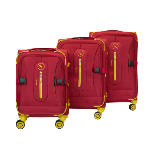 Alezar Dragon Набор чемоданов Красный/Желтый (20